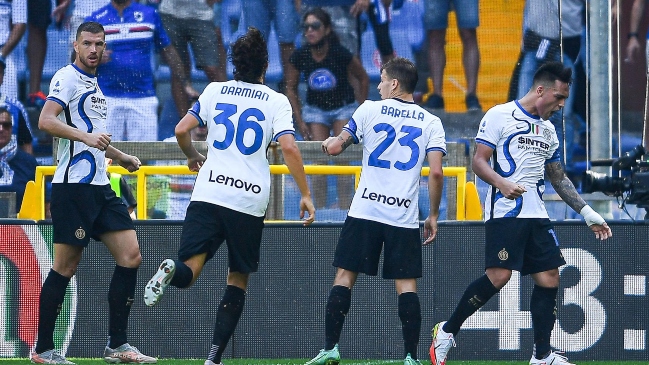 Arturo Vidal participó de un pobre empate de Inter ante Sampdoria