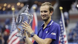 Vladimir Putin felicitó a Daniil Medvedev por ganar el US Open