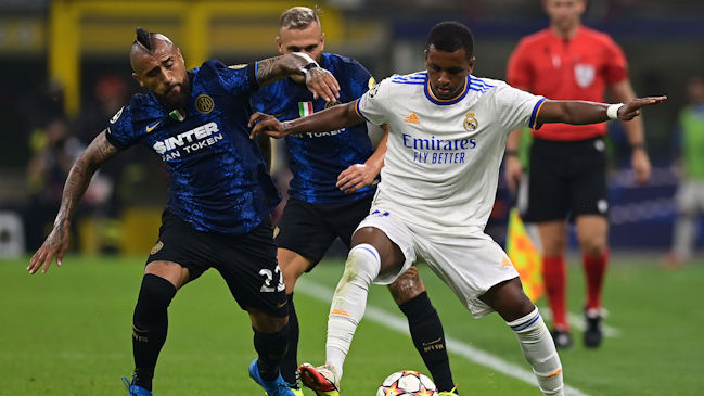 Real Madrid golpeó en los últimos minutos a Inter de Milán por la Champion