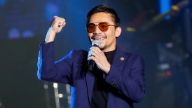 El boxeador Manny Pacquiao anunció su candidatura presidencial en Filipinas