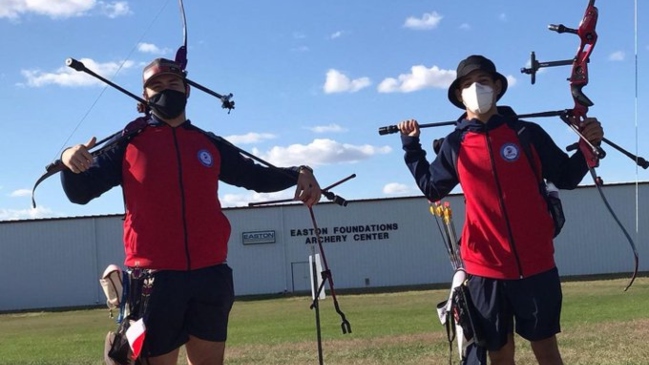 Ricardo Soto y Andrés Aguilar tuvieron un destacado inicio en el Mundial de Tiro con Arco