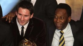 Pelé felicitó a Lionel Messi por superar su récord de goles con selecciones