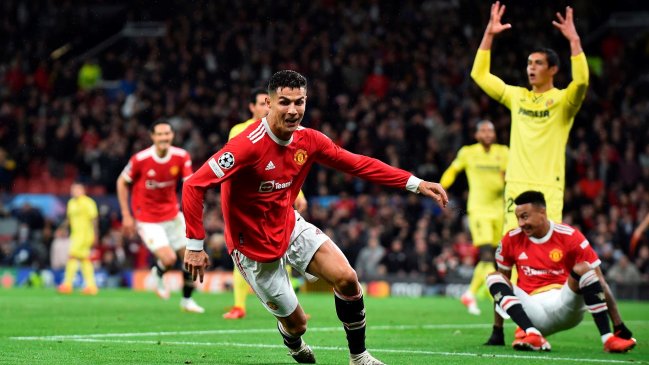 Cristiano Ronaldo fue héroe de Manchester United con gol de último minuto ante Villarreal