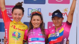 Ciclismo: Aranza Villalón terminó en el segundo lugar de la Vuelta a Colombia