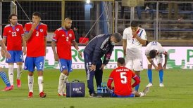 Paulo Díaz abandonó lesionado en la Roja ante Paraguay