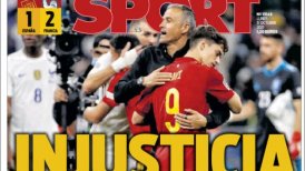 Prensa española reclamó contra el polémico gol de Mbappé en la Liga de Naciones