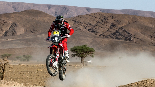 Pablo Quintanilla recuperó el segundo lugar en el Rally de Marruecos