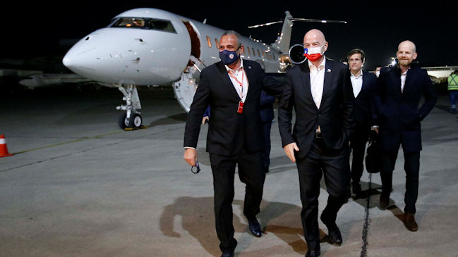 El presidente de la FIFA Gianni Infantino visita nuestro país