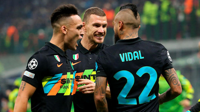 Arturo Vidal fue gran figura con un gol y asistencia en triunfo de Inter de Milán sobre Sheriff