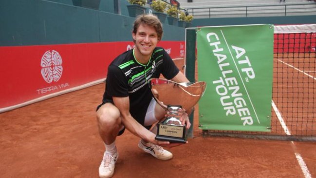 Nicolás Jarry experimentó importante ascenso en el ránking ATP tras su título en Lima