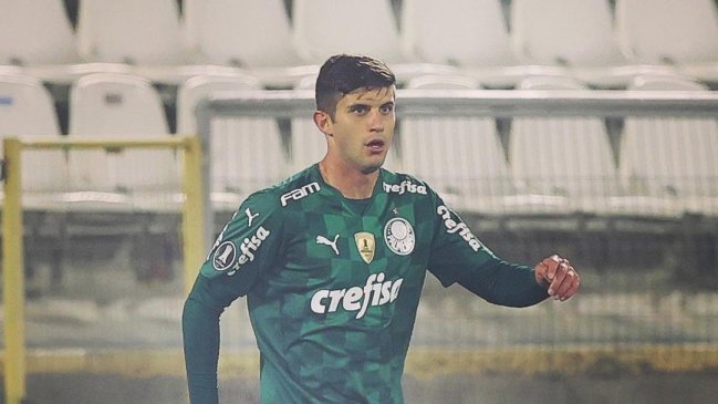 Benjamín Kuscevic fue titular y destacó en goleada de Palmeiras sobre Atlético Goianiense