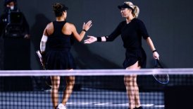 Alexa Guarachi y Desirae Krawczyk consiguieron su primera victoria en las Finales de la WTA