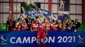 Deportes Valdivia batió a Santiago Morning y se coronó campeón del Futsal Femenino 2021