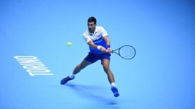 Novak Djokovic tuvo debut triunfal en las Finales de la ATP de Turín