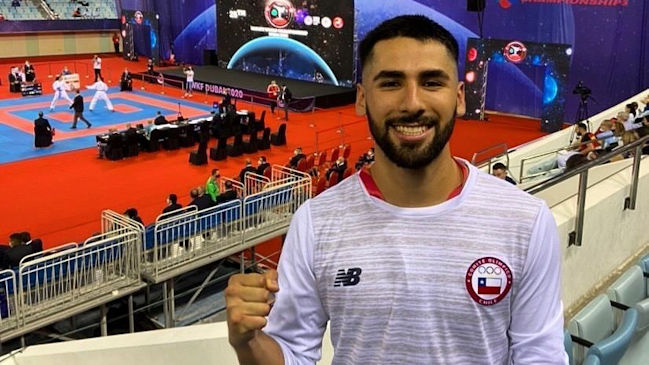 Chileno Fabián Huaiquiman se metió en la final de un Mundial de Karate tras 13 años