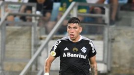 Inter de Porto Alegre contó con Carlos Palacios en derrota ante Cuiabá en el Brasileirao