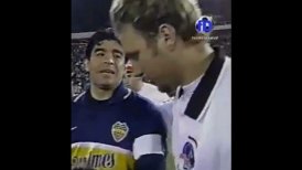 El emotivo recuerdo de Barticciotto a Maradona en un Colo Colo-Boca