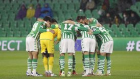 Bravo festejó avance de Betis en la Europa League: Siendo equipo aspiramos a lo máximo