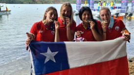 El remo femenino le dio el quinto oro a Chile en los Juegos Panamericanos de Cali