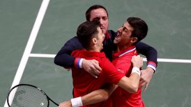 Novak Djokovic metió a Serbia en las semifinales de la Copa Davis