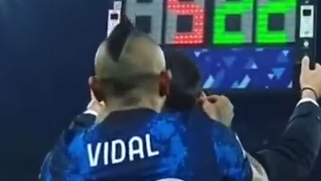 Arturo Vidal sobre broma al momento de su ingreso en partido de Inter: Que nadie te quite la razón de reír
