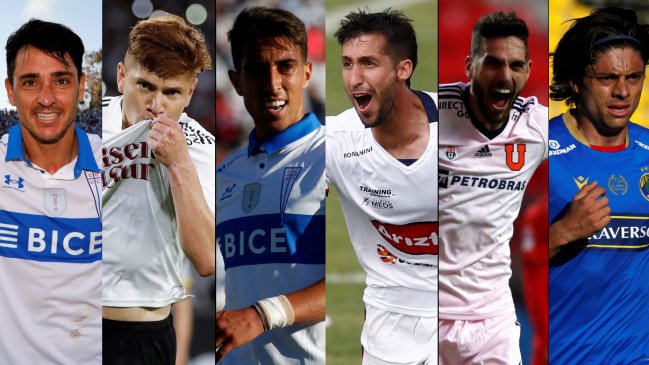 Zampedri, Gil, Valencia, Sosa, Larrivey y Montecinos: Elige al Jugador del Campeonato 2021 en AlAireLibre.cl.
