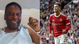 Pelé celebró en redes su última sesión de quimioterapia del año y recibió mensaje de apoyo de Cristiano Ronaldo