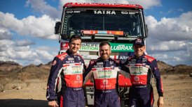 Ignacio Casale y su tripulación están listos para largar en el Rally Dakar 2022