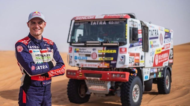 Ignacio Casale ocupó el quinto puesto en el arranque del Dakar 2022 -  AlAireLibre.cl