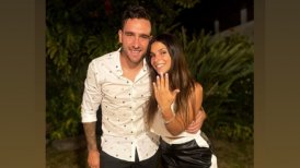 Matías Zaldivia propuso matrimonio a su novia en la noche de Año Nuevo