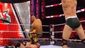 La impactante fractura de nariz de un luchador de la WWE en su primera presentación del año