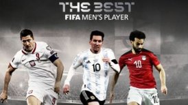 Lionel Messi, Robert Lewandowski y Mohamed Salah son los finalistas de los premios The Best