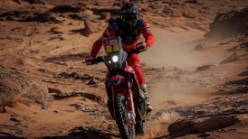Pablo Quintanilla se metió en el podio del Dakar