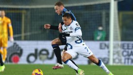 Inter de Milán tuvo a Alexis como titular en un discreto empate ante Atalanta por la Serie A