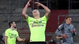 ¡Sorpresa en la Copa Alemania! St. Pauli eliminó a Borussia Dortmund de Erling Haaland