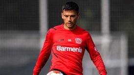 Charles Aránguiz volvió trabajar con balón en entrenamiento de Bayer Leverkusen