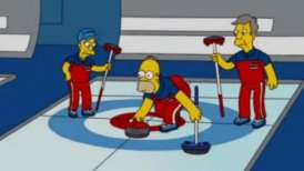 La increíble predicción de Los Simpsons con el curling, el deporte más popular de los Juegos Olímpicos de Invierno