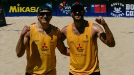 Los primos Grimalt se metieron en semifinales del Circuito Sudamericano de Vóleibol de Viña del Mar