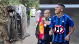 Osvaldo González sufrió un accidente automovilístico camino a Tomé