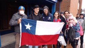 Familia chilena que viajó a Inglaterra finalmente se reunió con el lesionado Ben Brereton