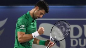 Novak Djokovic regresó firme en Dubai con una victoria sobre Lorenzo Musetti