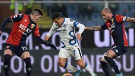 Inter de Milán tuvo un amargo empate ante Genoa y no pudo retomar el liderato de la Serie A