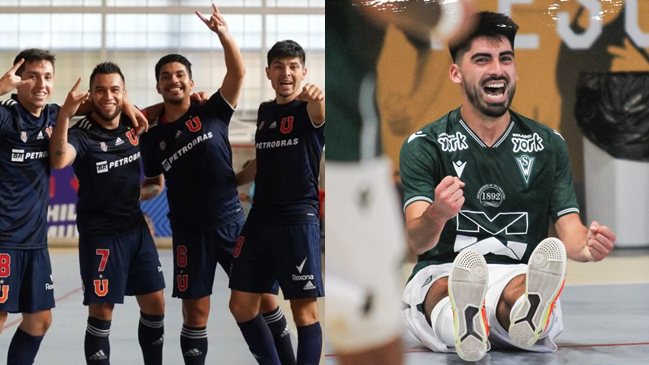 Universidad de Chile y Santiago Wanderers jugarán la final de la Copa Chile de Futsal