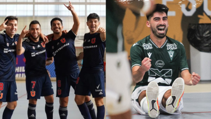 Universidad de Chile y Santiago Wanderers jugarán la final de la Copa Chile de Futsal