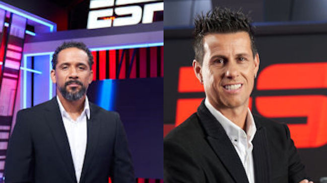 Jean Beausejour y Diego Rivarola se sumaron al equipo de ESPN Chile