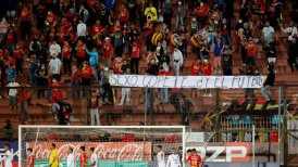 Barra de U. Española pidió respeto a jugadores acusados de indisciplina tras duelo con Antofagasta