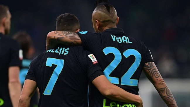 Prensa italiana reveló las millonarias cifras que Inter tendrá que pagar para rescindir el contrato de Vidal y Alexis