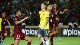 Colombia hizo la tarea frente a Venezuela, pero quedó fuera del Mundial de Qatar 2022