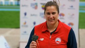 Karen Gallardo consiguió el oro en el lanzamiento de disco en el Sudamericano de Atletismo