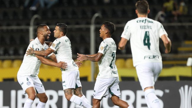 Palmeiras contó con Benjamín Kuscevic en goleada a Deportivo Táchira en la Libertadores